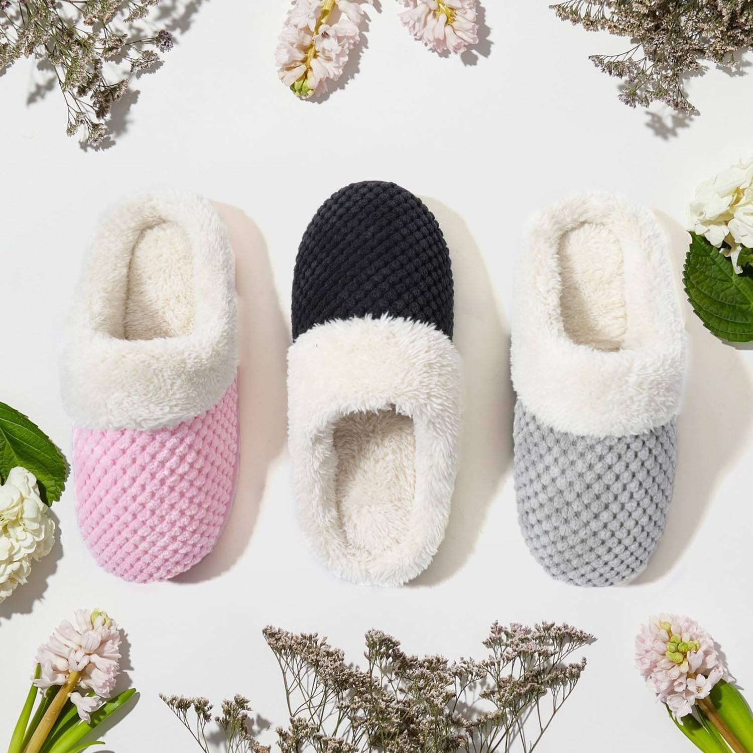 Women's Bubble Stitch Slippers 5