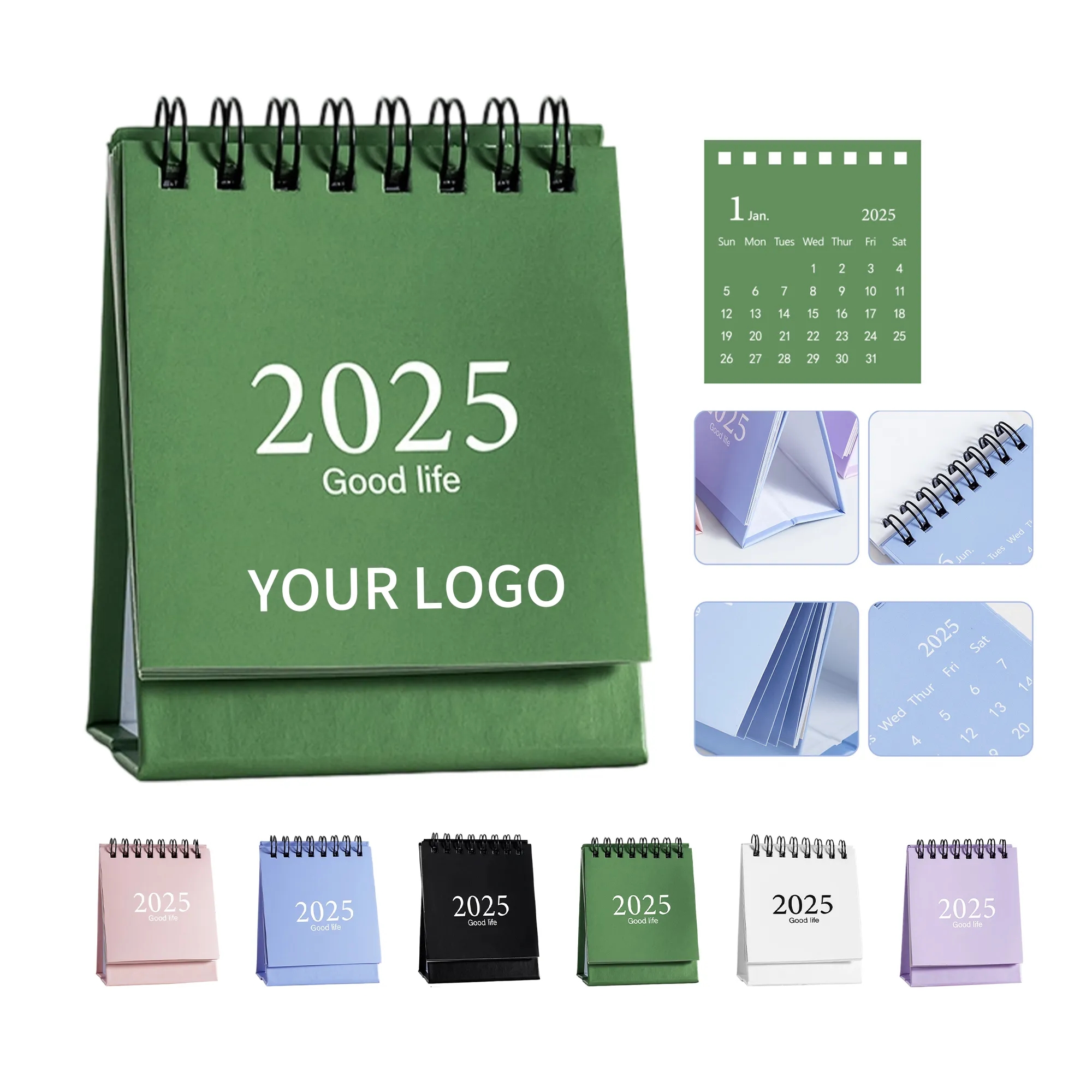 2025 Mini Desk Calendar 3