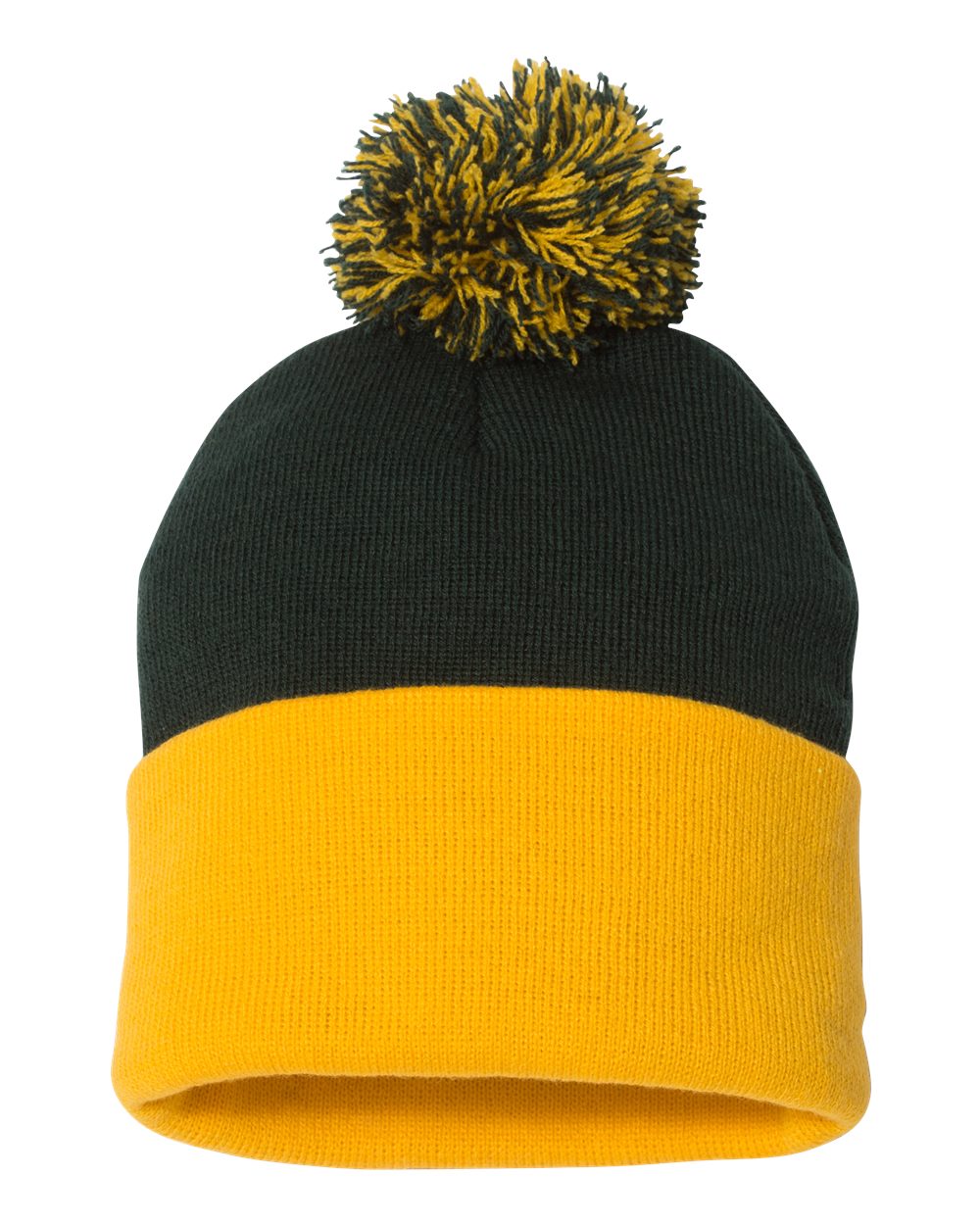 12" Pom-Pom Cuffed Beanie - SP15 80
