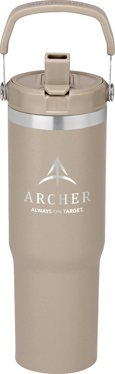 28oz Urban Peak® Pinnacle Flip Straw Tumbler 36