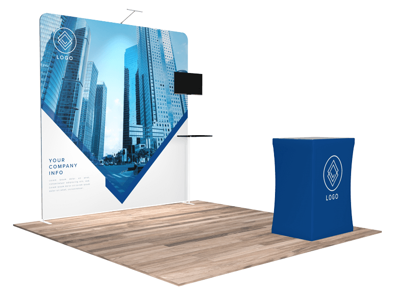 Quick N Fit Trade Show Display Booth 1109