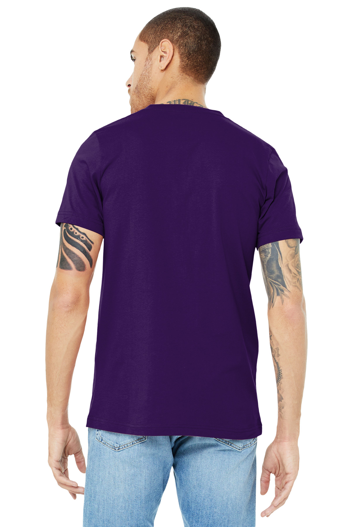 BELLA+CANVAS Unisex Jersey Short Sleeve V-Neck Tee. BC3005 123