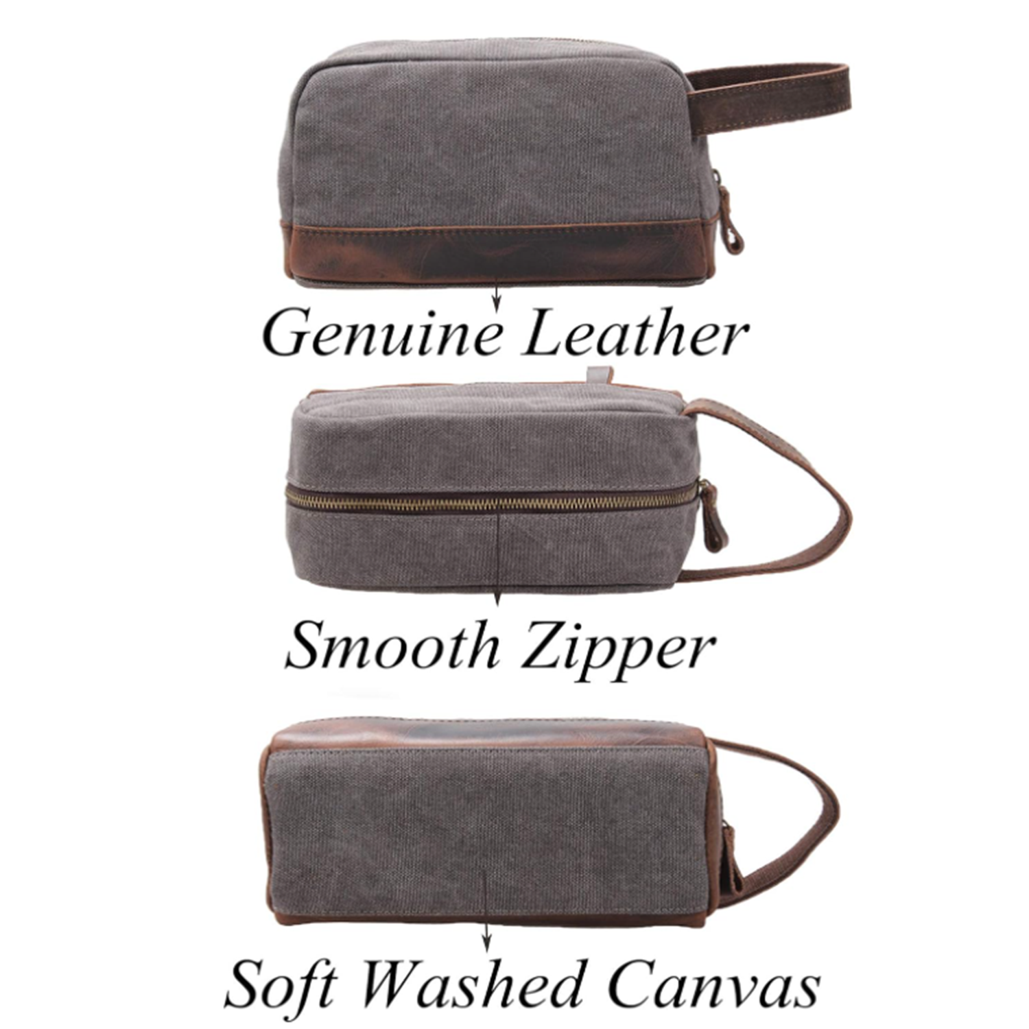 Canvas Travel Dopp Kit 6