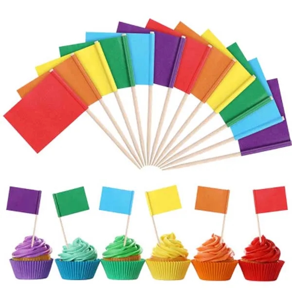 Cupcakes Toppers Party Decoration Toothpick Flag 2