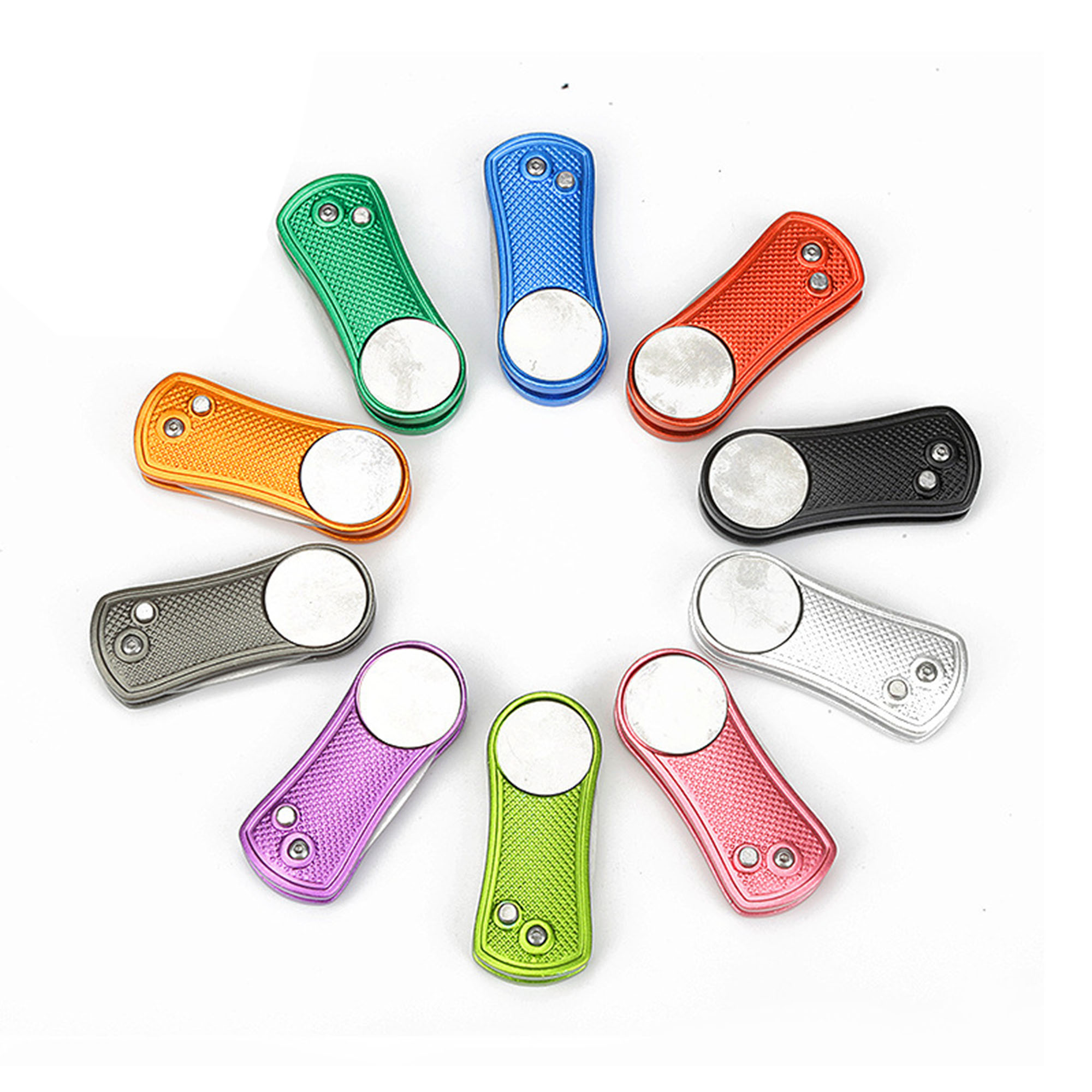 Foldable Golf Divot Tool Repair Fixer 5