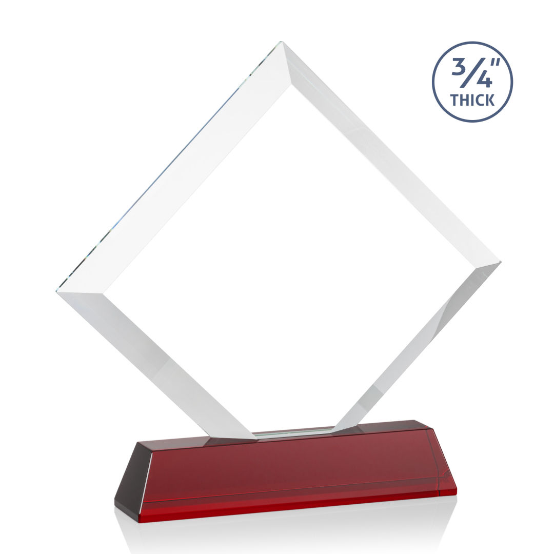 Belaire Award on Newhaven Base - Red 2