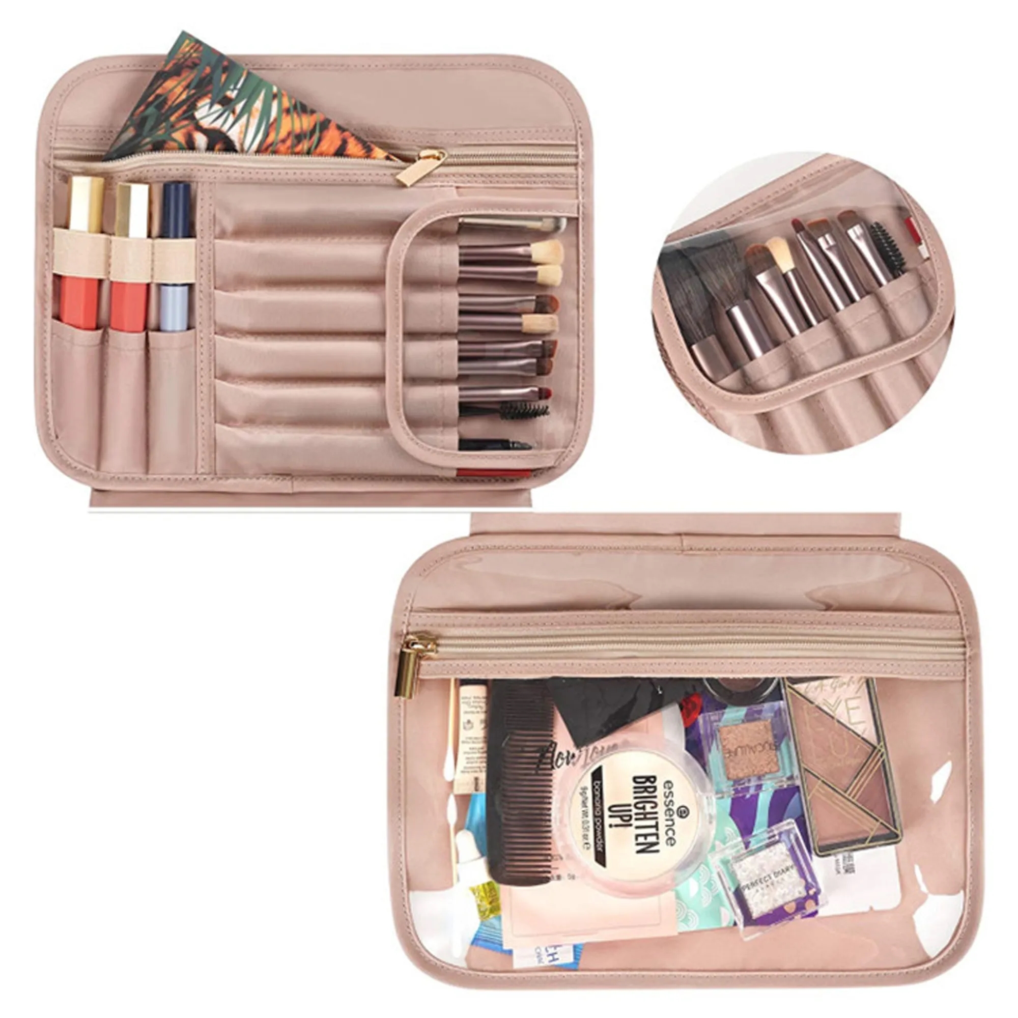 Fashionable Travel Portable Storage Toiletry & Makeup Bag 5