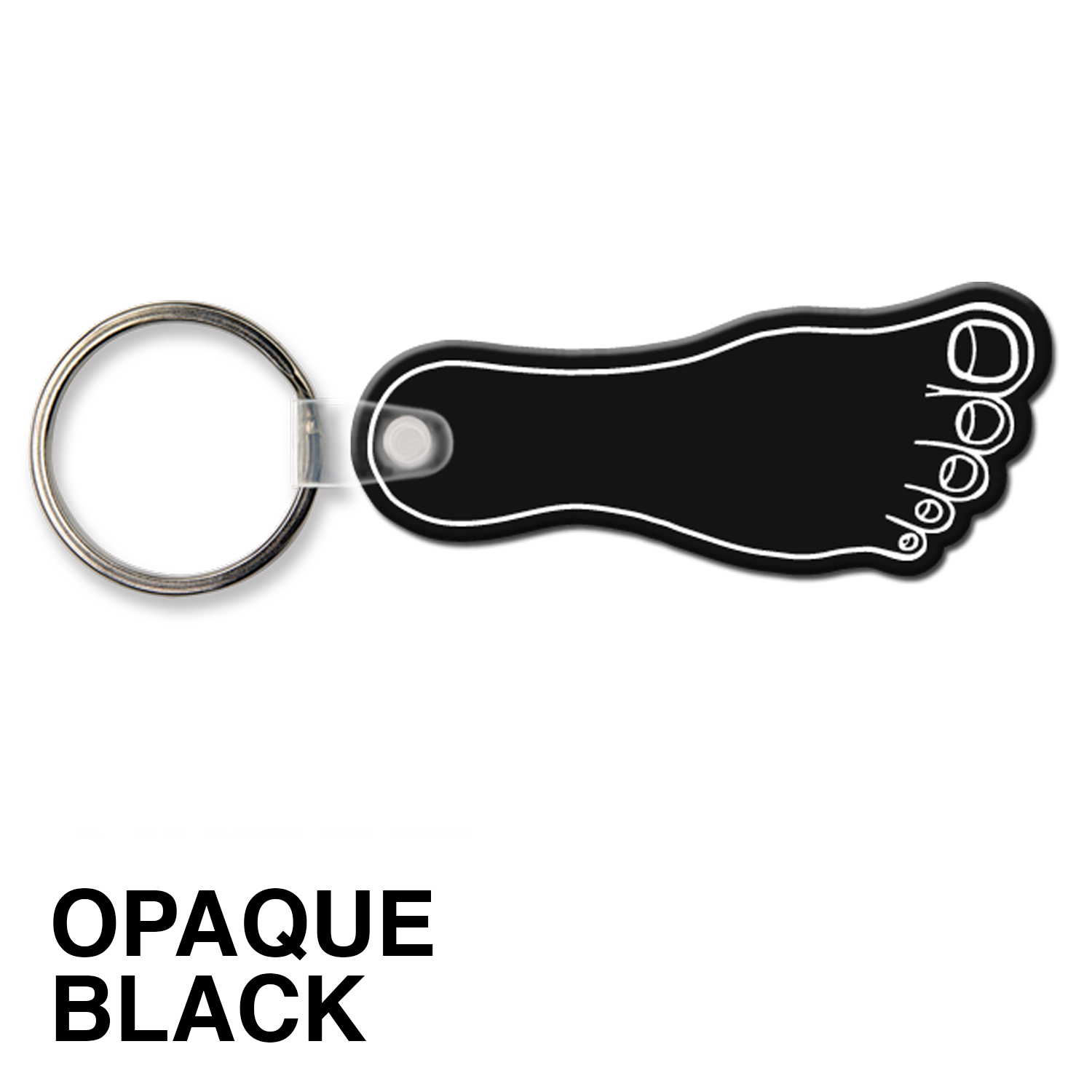 Foot Key Tag (Spot Color) 3