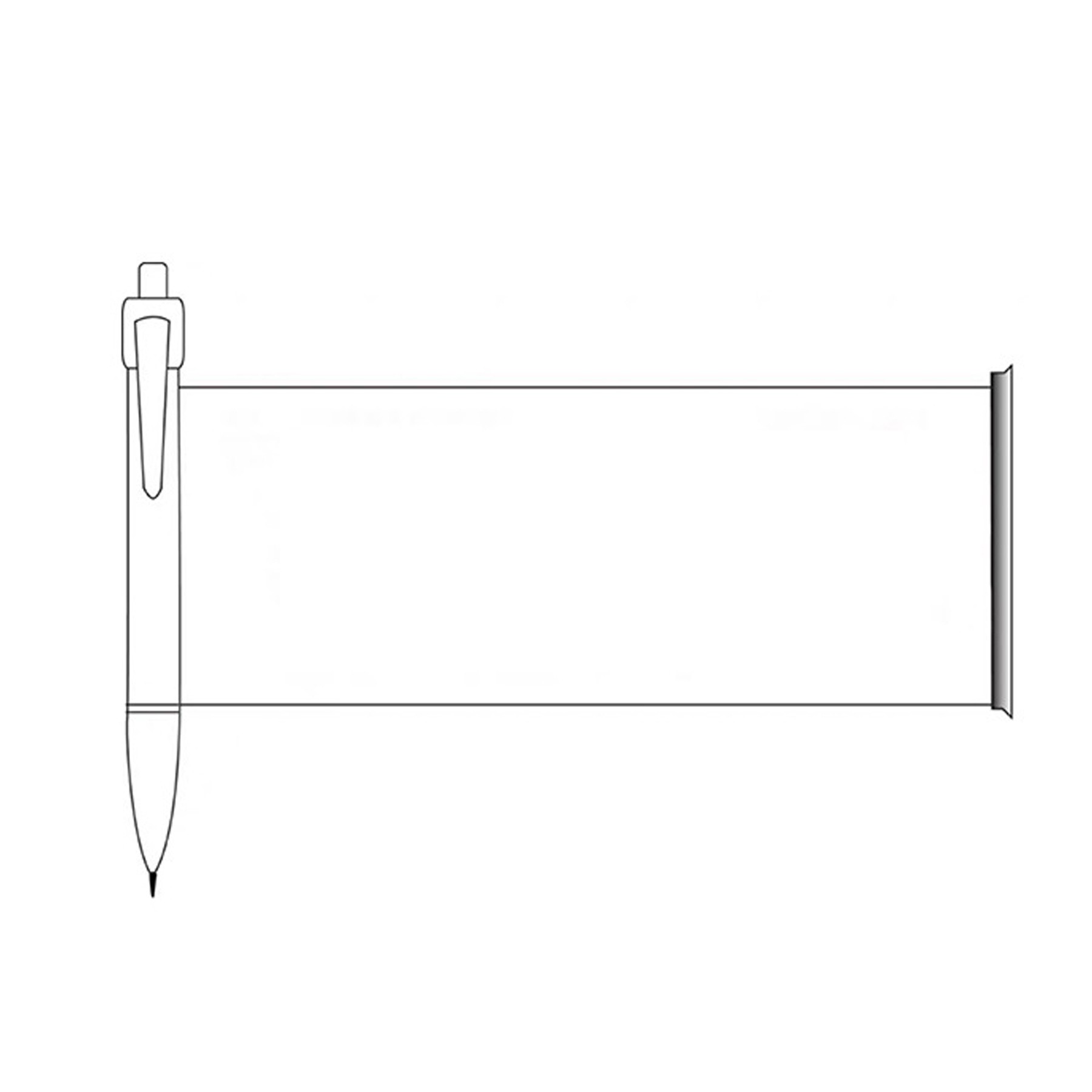 Automatic Pull-out Stylus Banner Pen 2