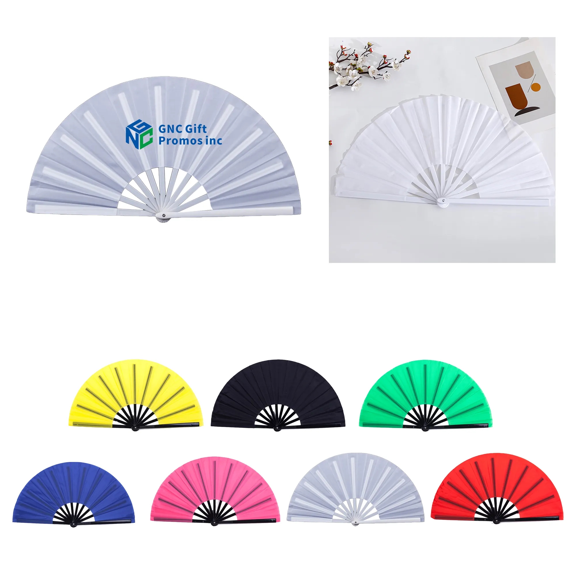 Plastic Folding Fan 5