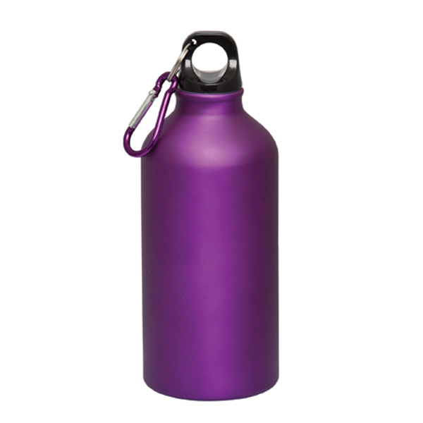 Duhrbray 500 Ml. (17 Fl. Oz.) Matte Finish Aluminum Bottle, custom water bottle with logo imprint 11