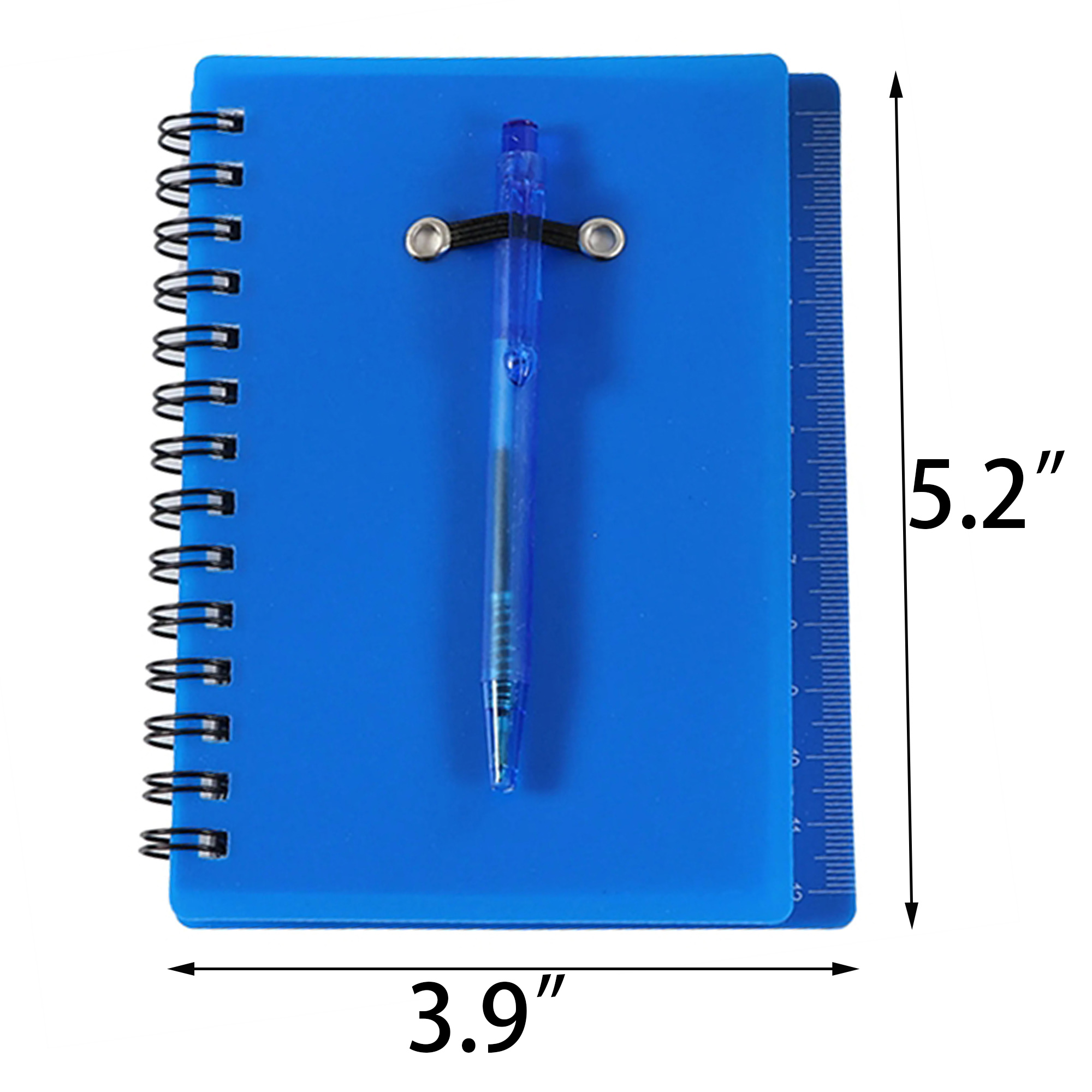 Spiral Notebook Steno Pocket Notepad With Pen 3