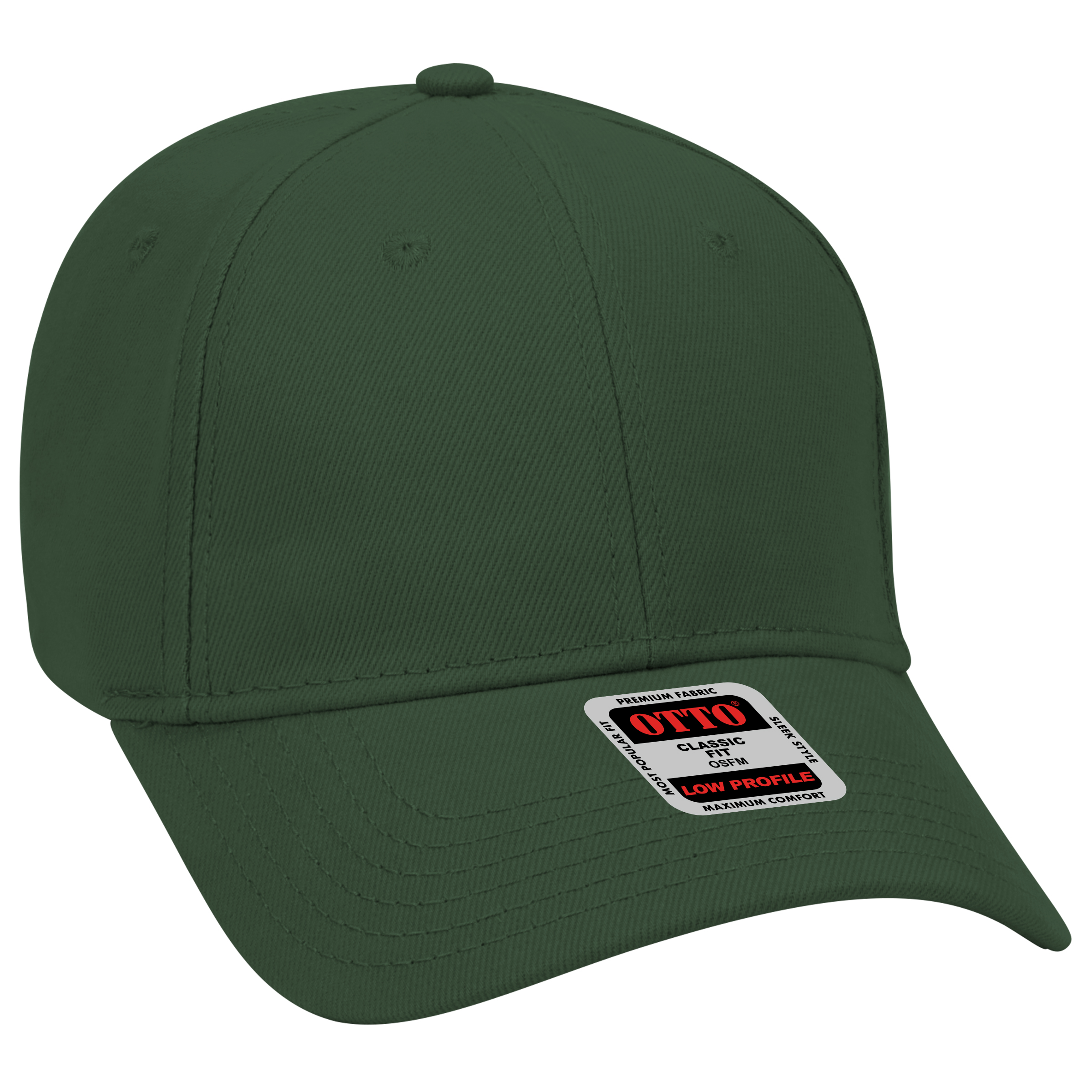OTTO CAP® 6 Panel Low Profile Baseball Cap 33