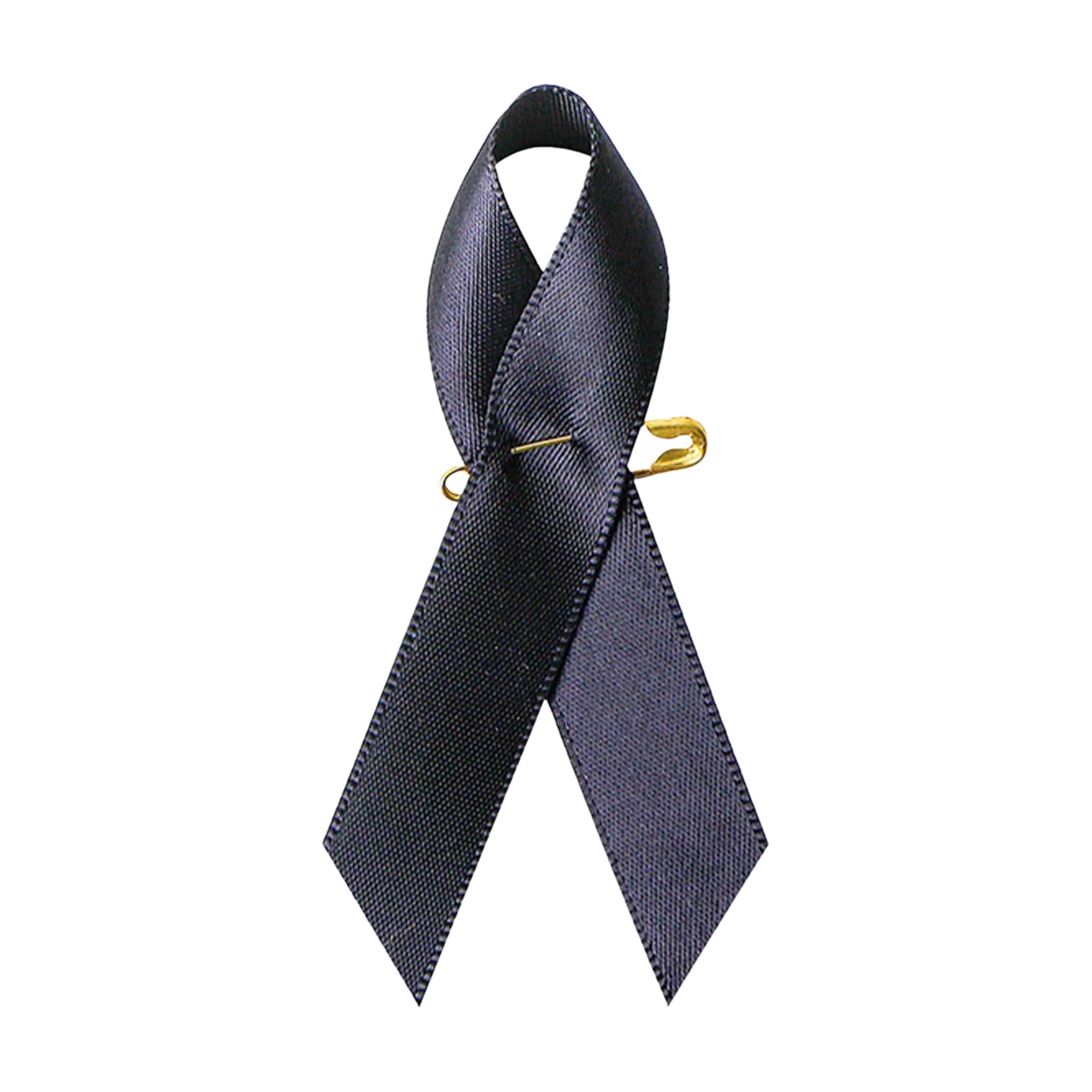 Polyester Awareness Ribbon With Custom Logo Print 9