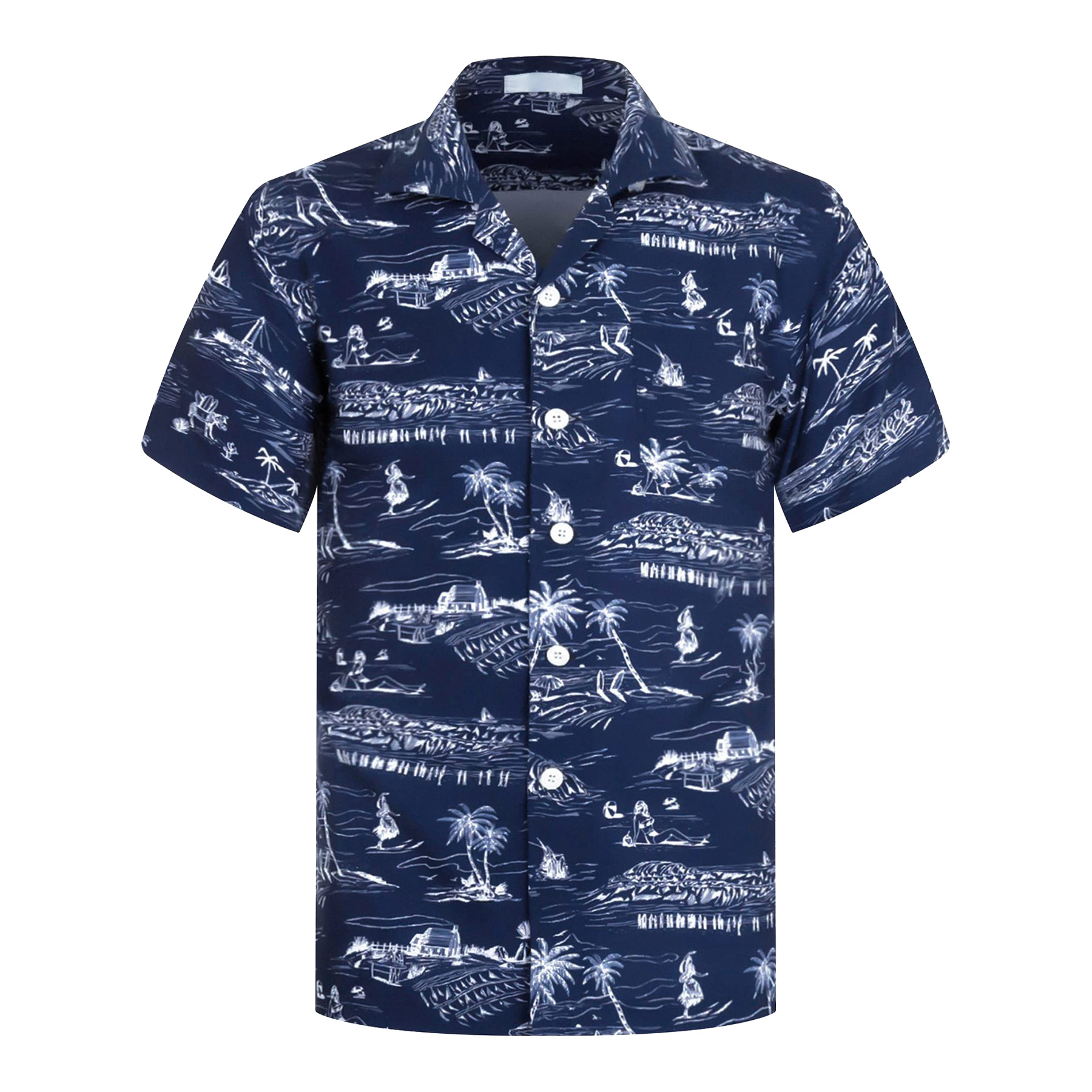 Hawaiian Shortsleeve Casual Shirt 48