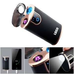 3 In 1 Dual E Arc Power Bank Lighter Flashlight 13