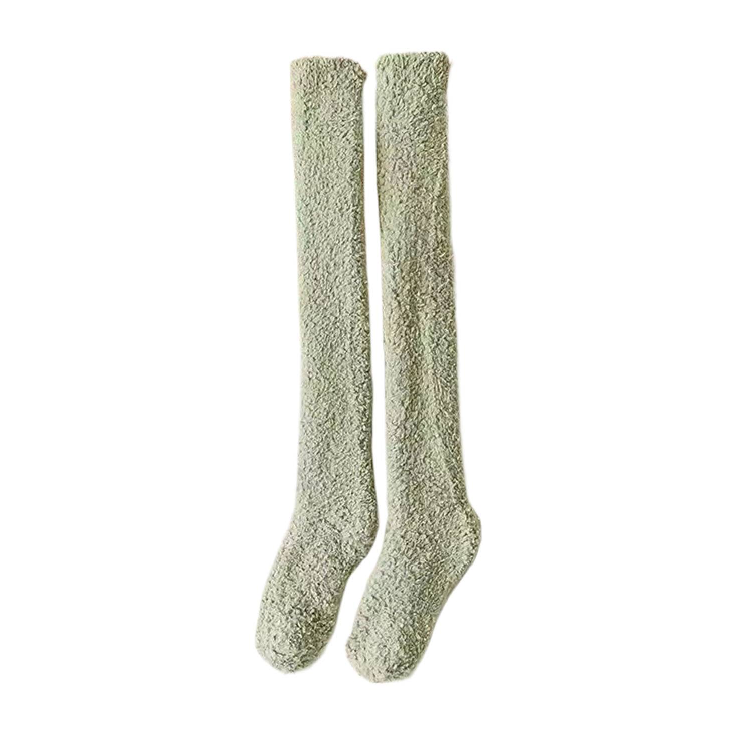 Women's Warm Breathable Knee-High Velvet Socks 7