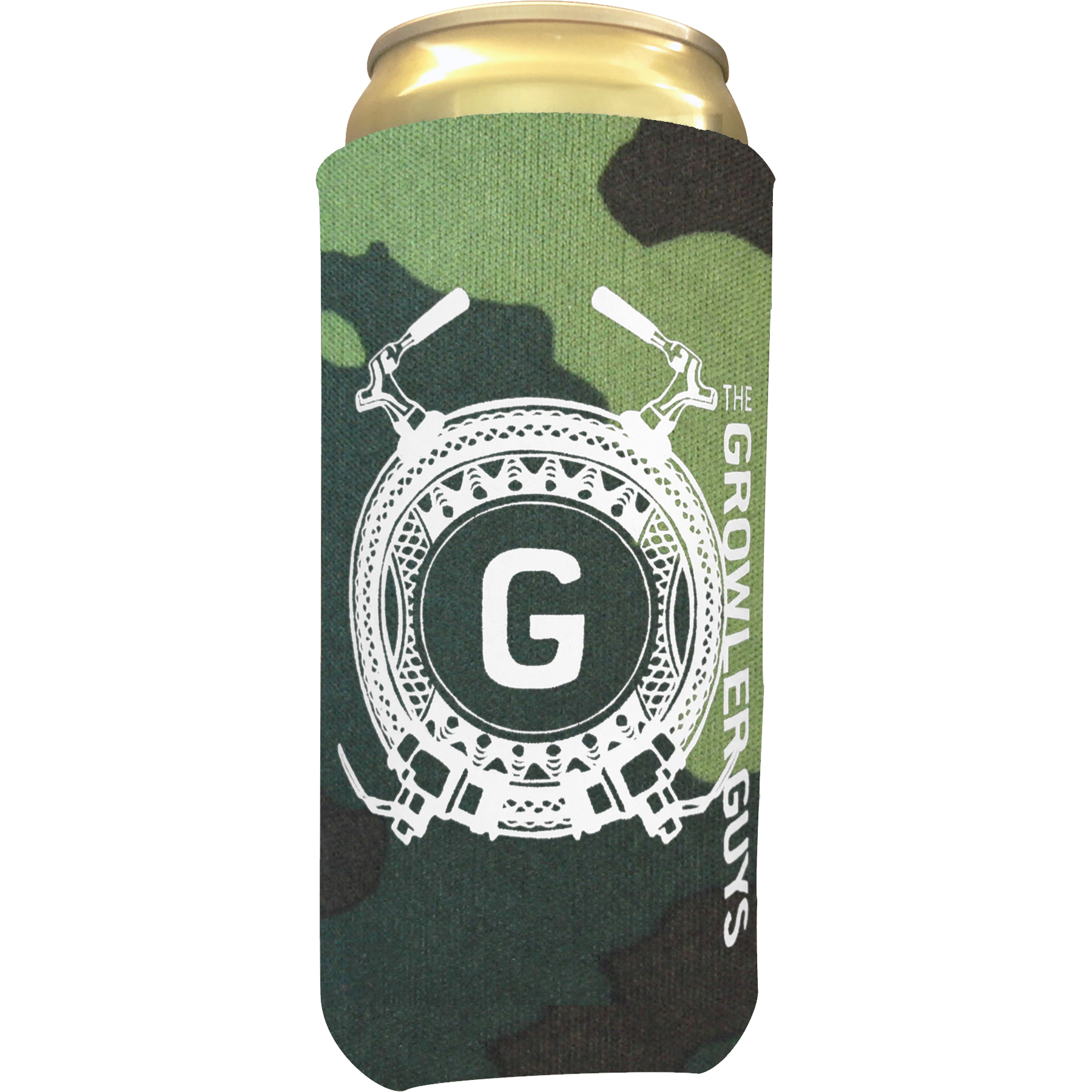 32 oz. Crowler Scuba can cooler, custom koozie with logo imprint 7