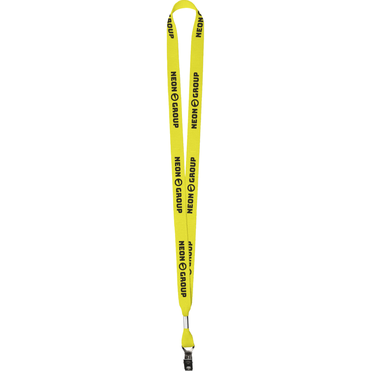 5/8" Neon Polyester Web Lanyard 4