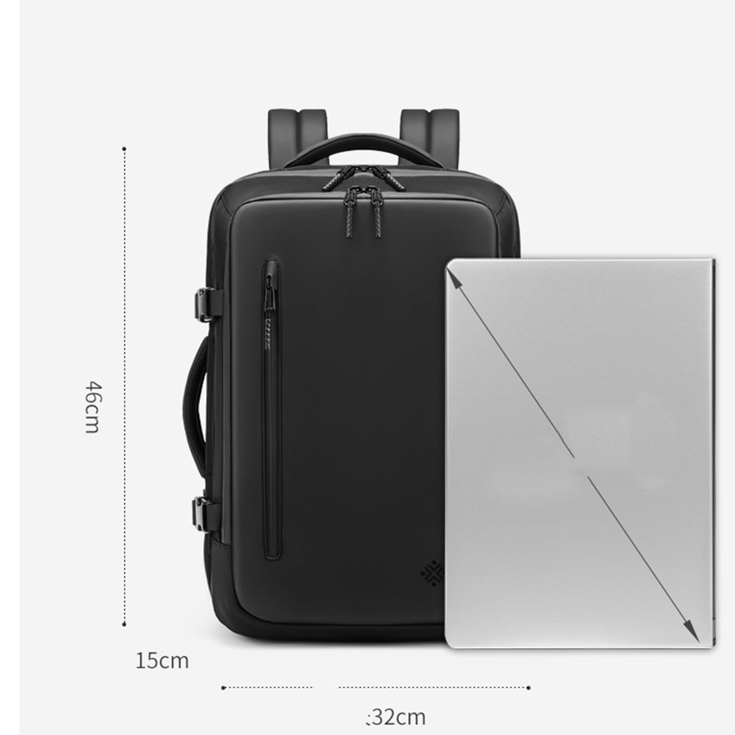 Oxford Water Resistant Travel Backpack 3