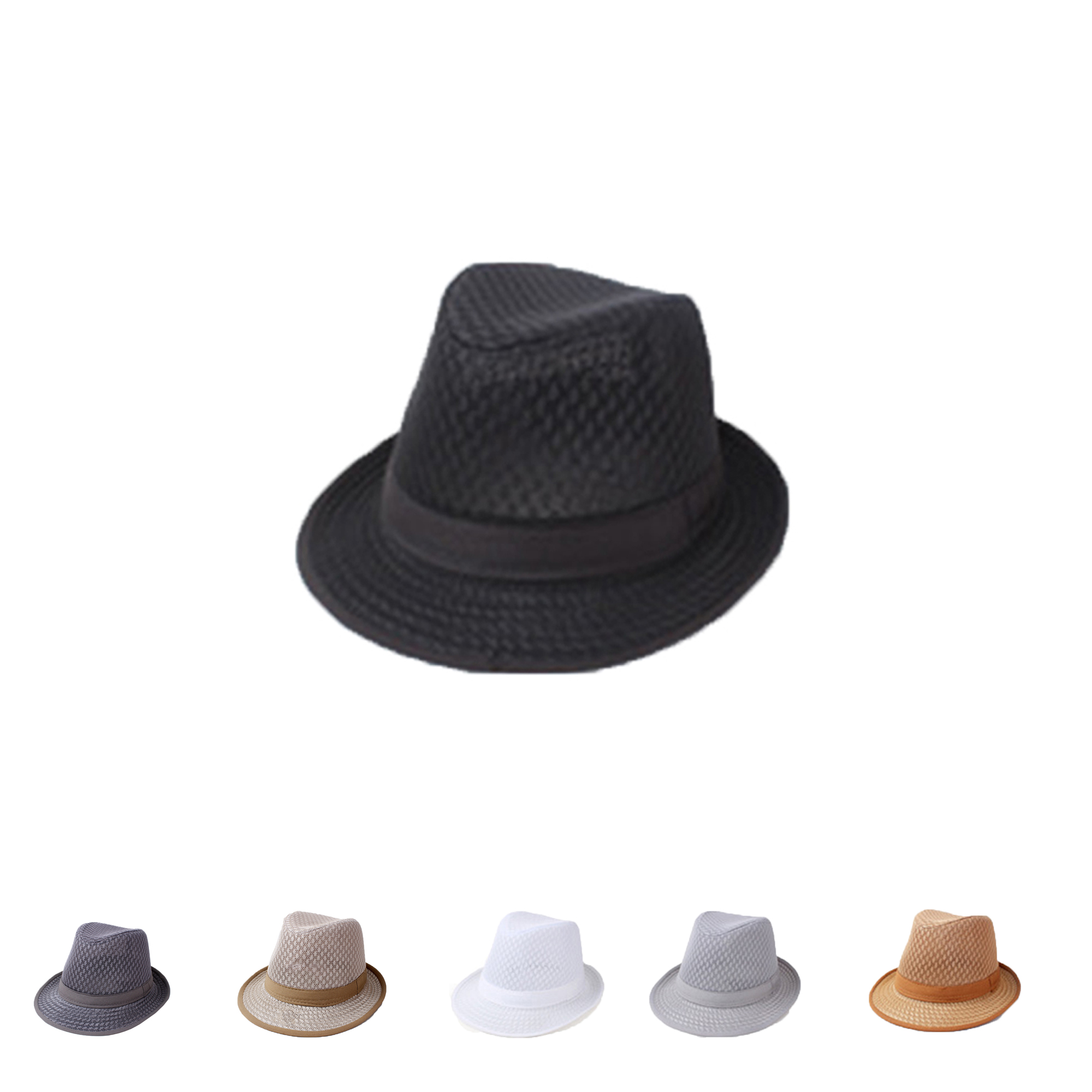 MOQ20 Summer Men's Full Mesh Breathable Sunshade Hat 2