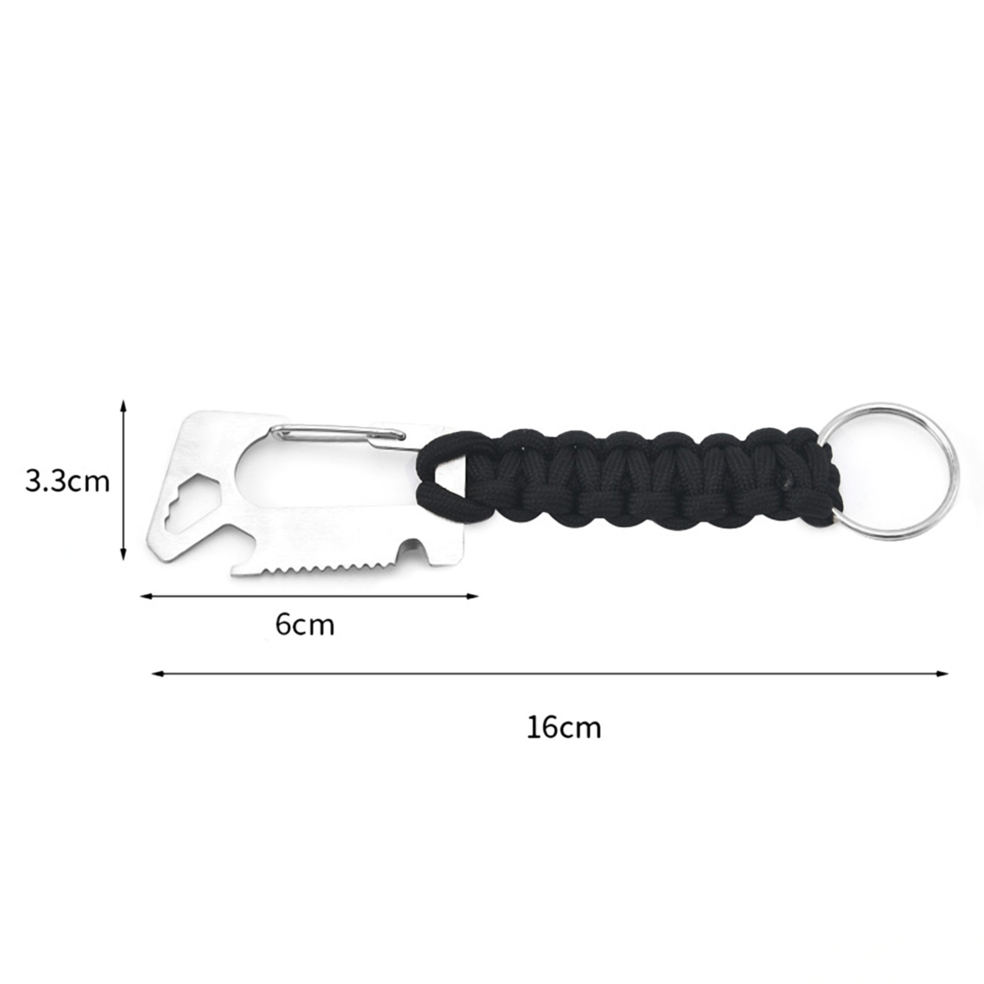 Stainless Steel Carabiner Keychain Clip 3