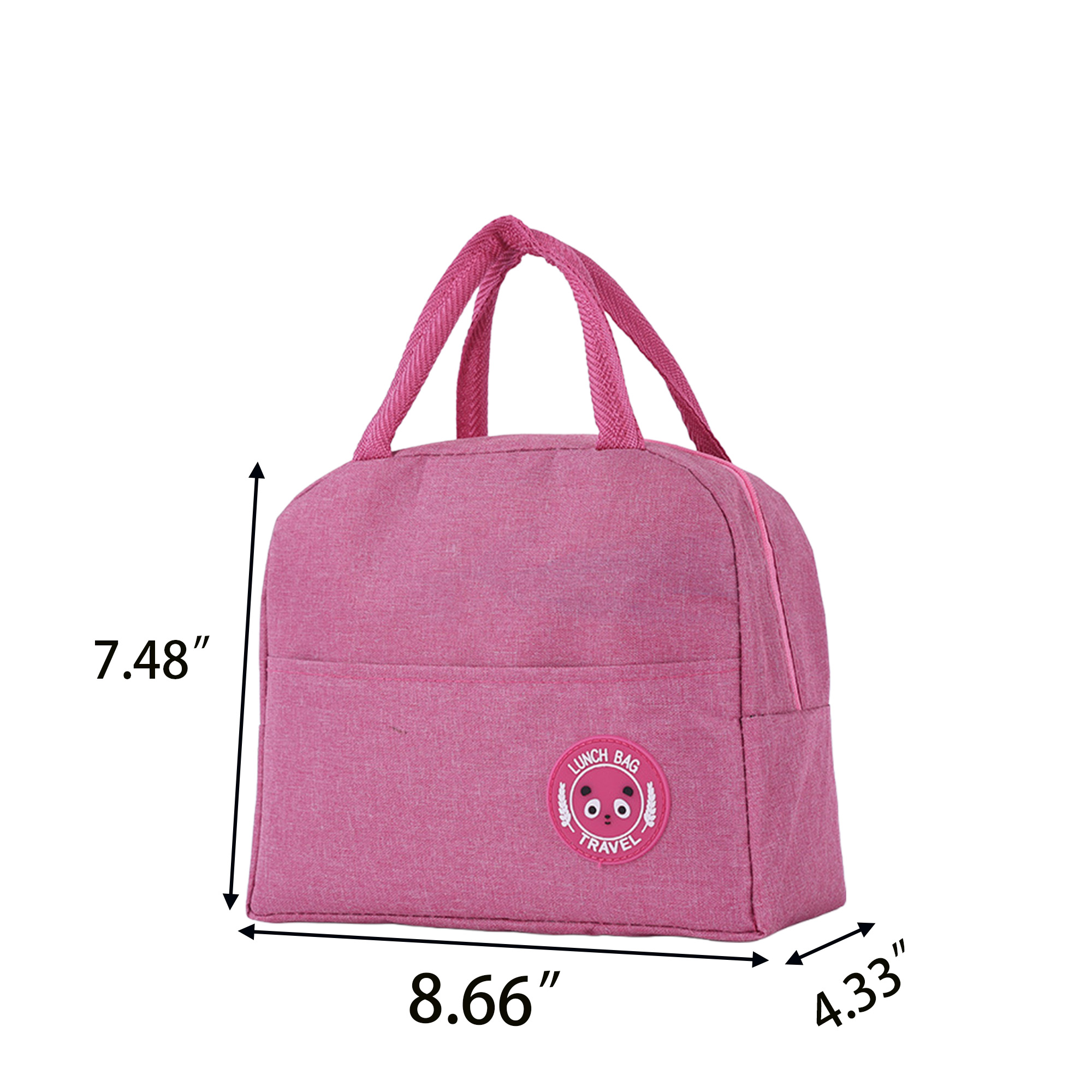 Multicolor Insulated Lunch Bag 8