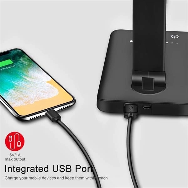 Multifunctional LED Desk Lamp with Wireless Charger 4