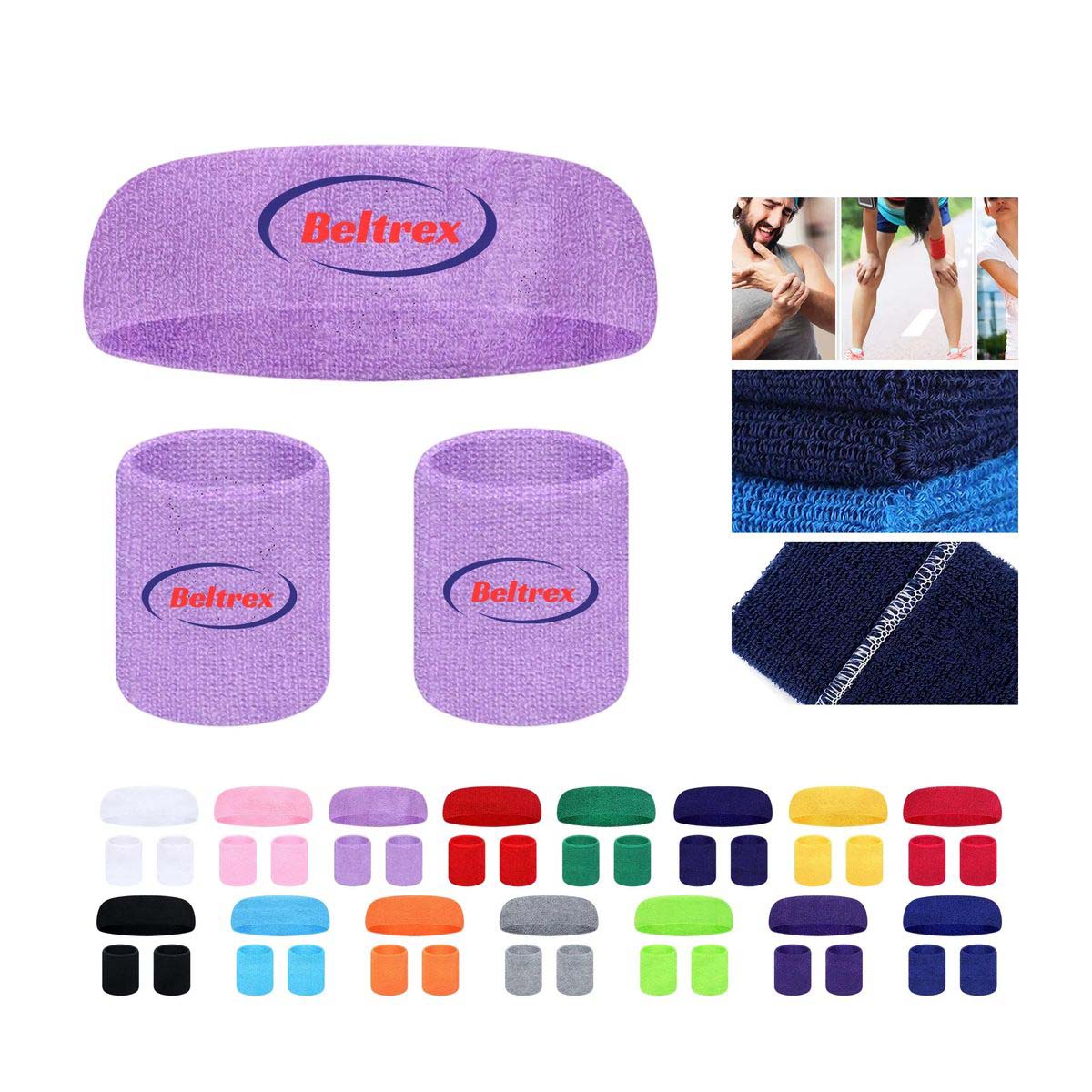 Sweat Absorbing Sports Set for Running and Training 14