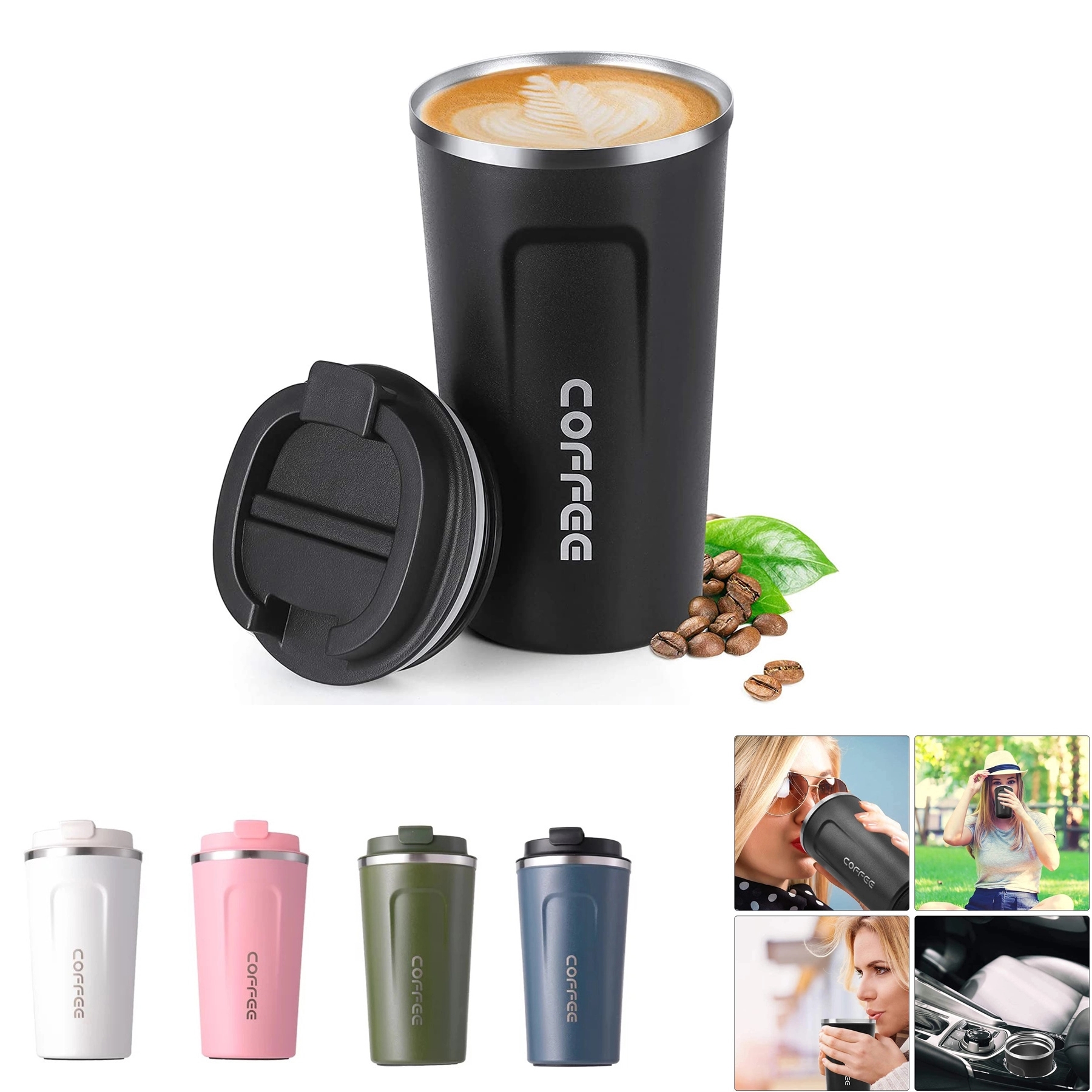 Insulated Tumbler Coffee Cups 2