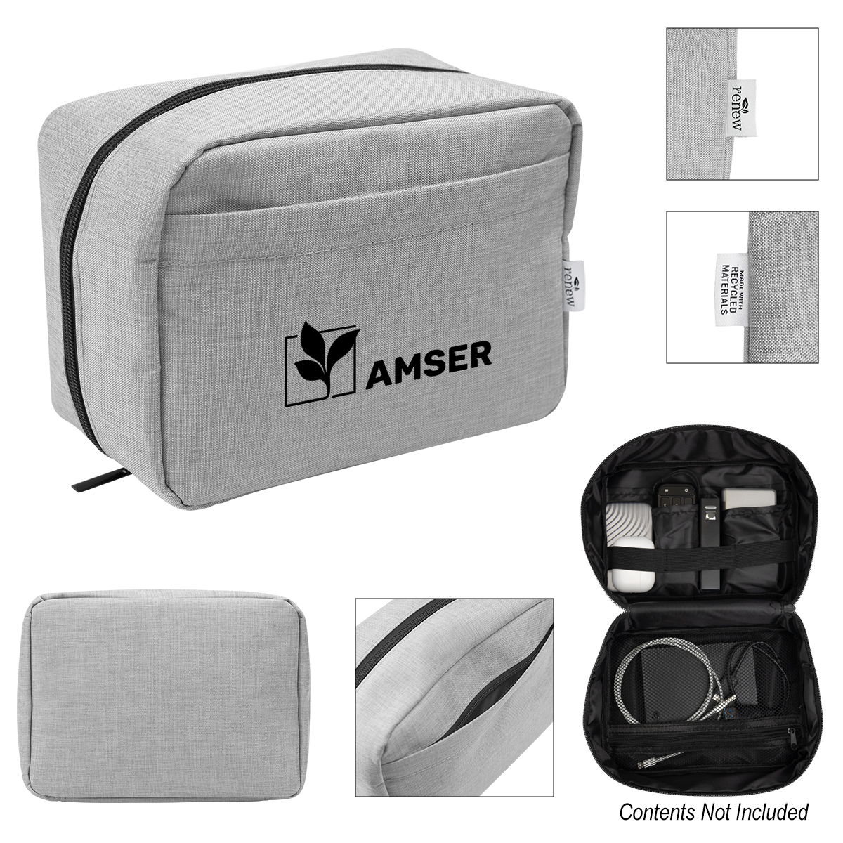 Habitat rPET Heathered Tech Pouch 4