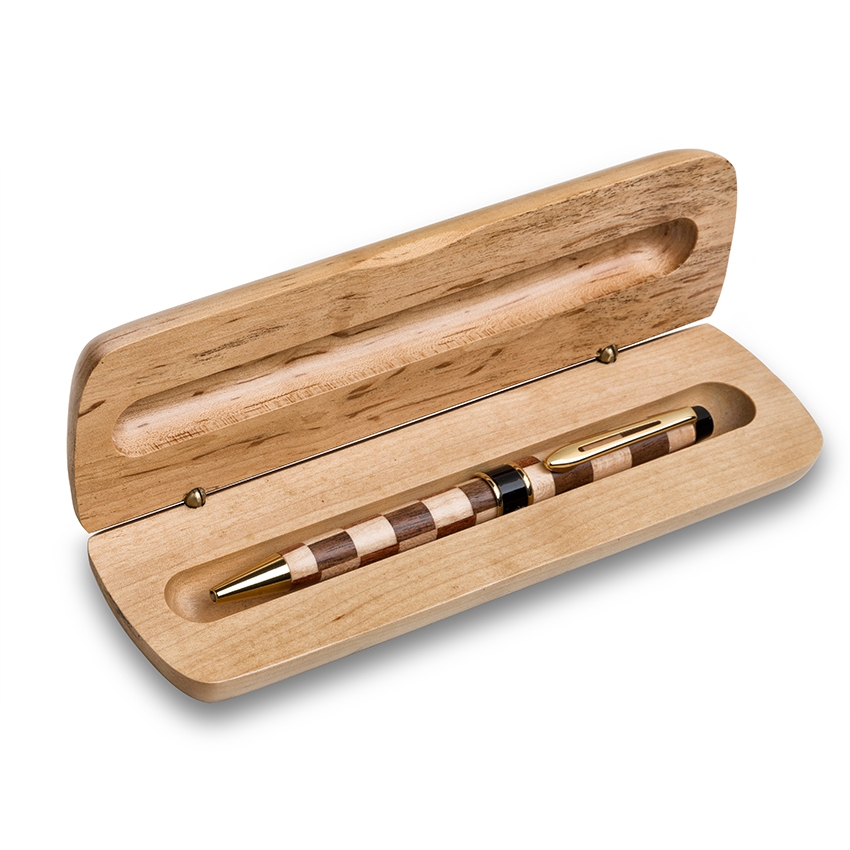 Premade Maplewood Pen Set - Wood Pen Box with Wood Pen 5