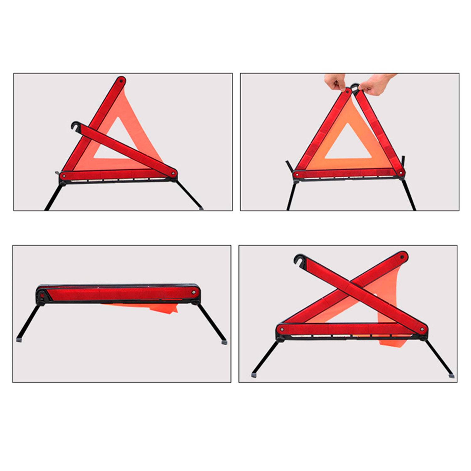 Traffc Foldable Safety Warning Triangle 11