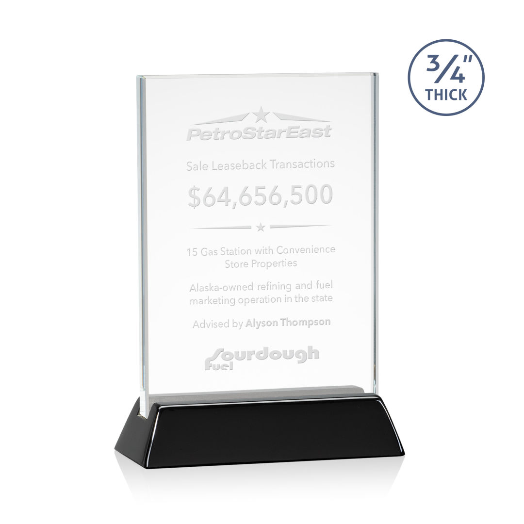Walkerton Award - Starfire/Black (Vert) 3