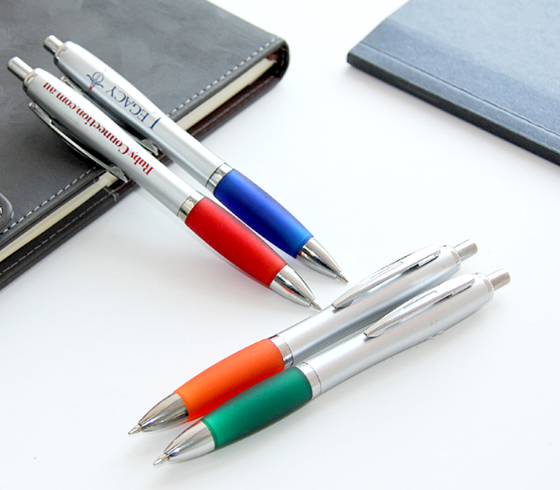 Silicone Grip Ballpoint Pen 3