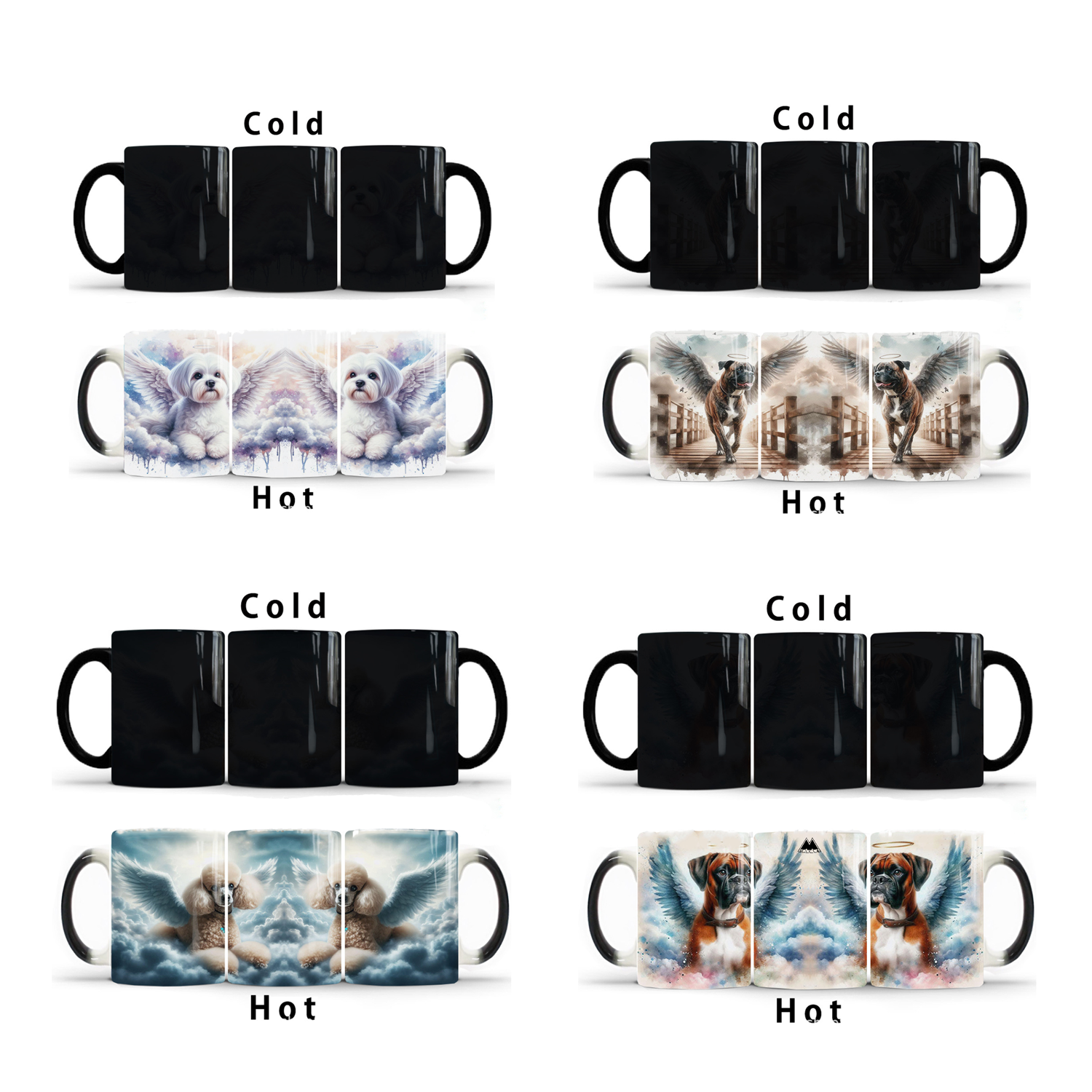 10-13.5Oz Ceramic Color Changing Magic Mug 5