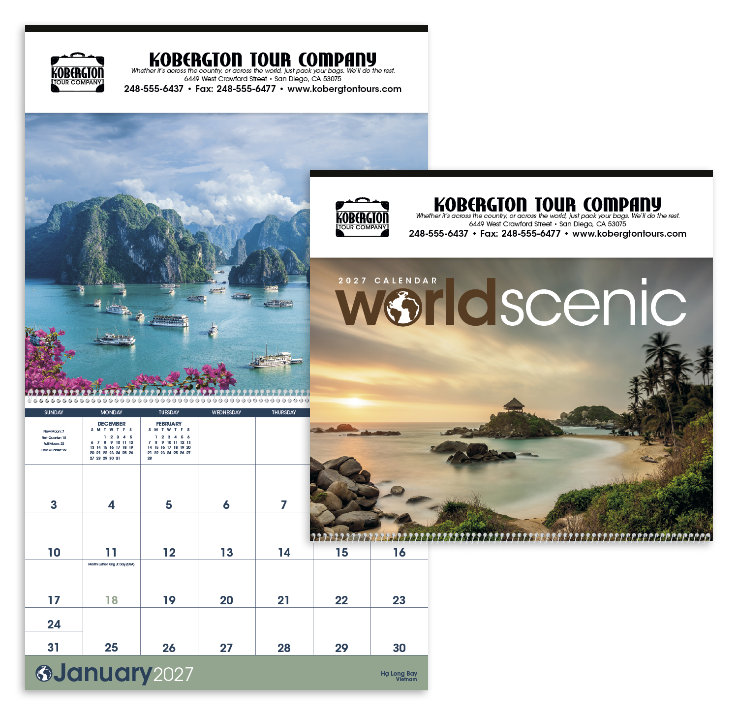 Triumph® Calendars World Scenic Calendar 61