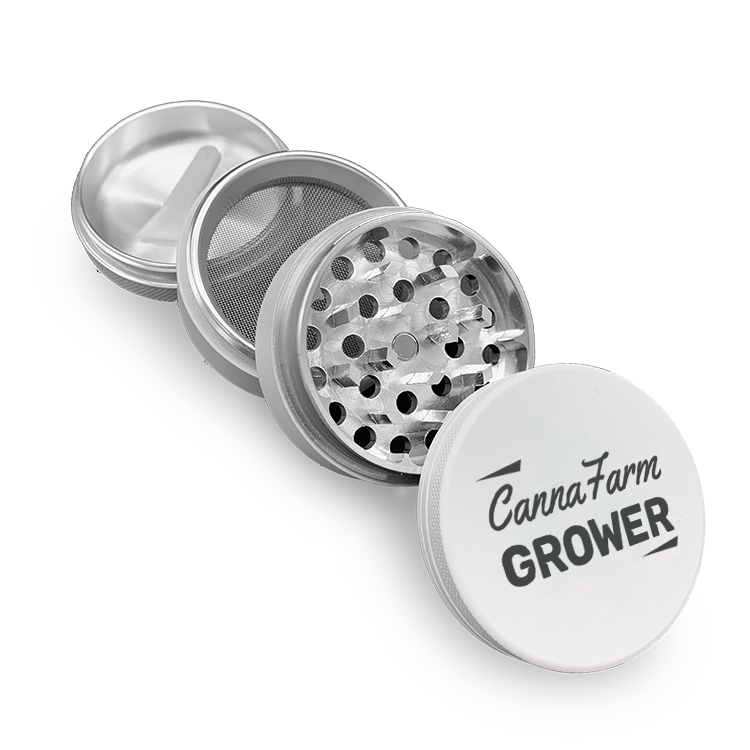Custom Metal White Grinder - 50mm 1