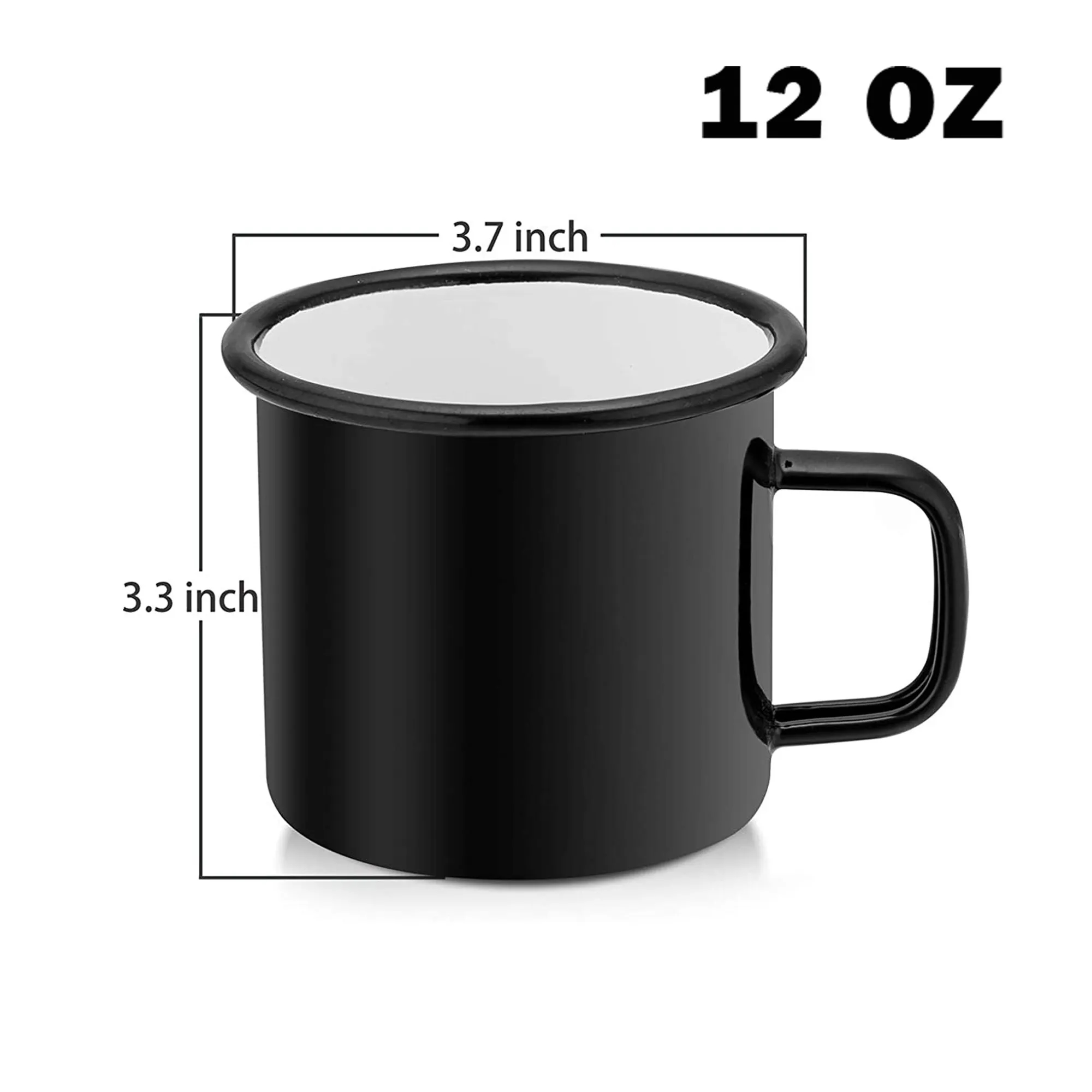 12 OZ Enamel Mug 3