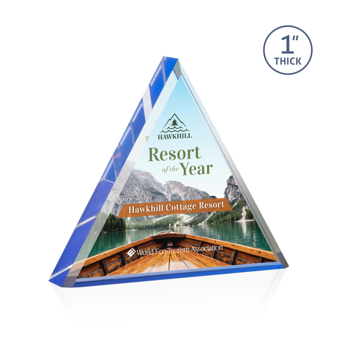 Brighton VividPrint™ Award - Blue 2