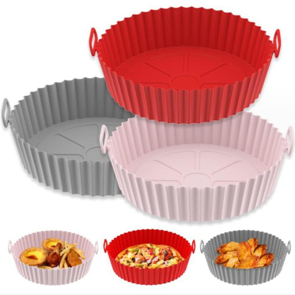 Reusable Air Fryer Silicone Pot 7
