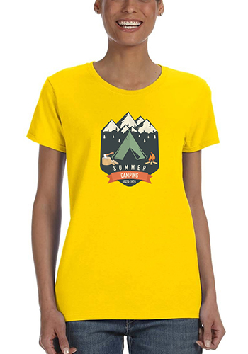 5.3 oz 100% Cotton Preshrunk 15