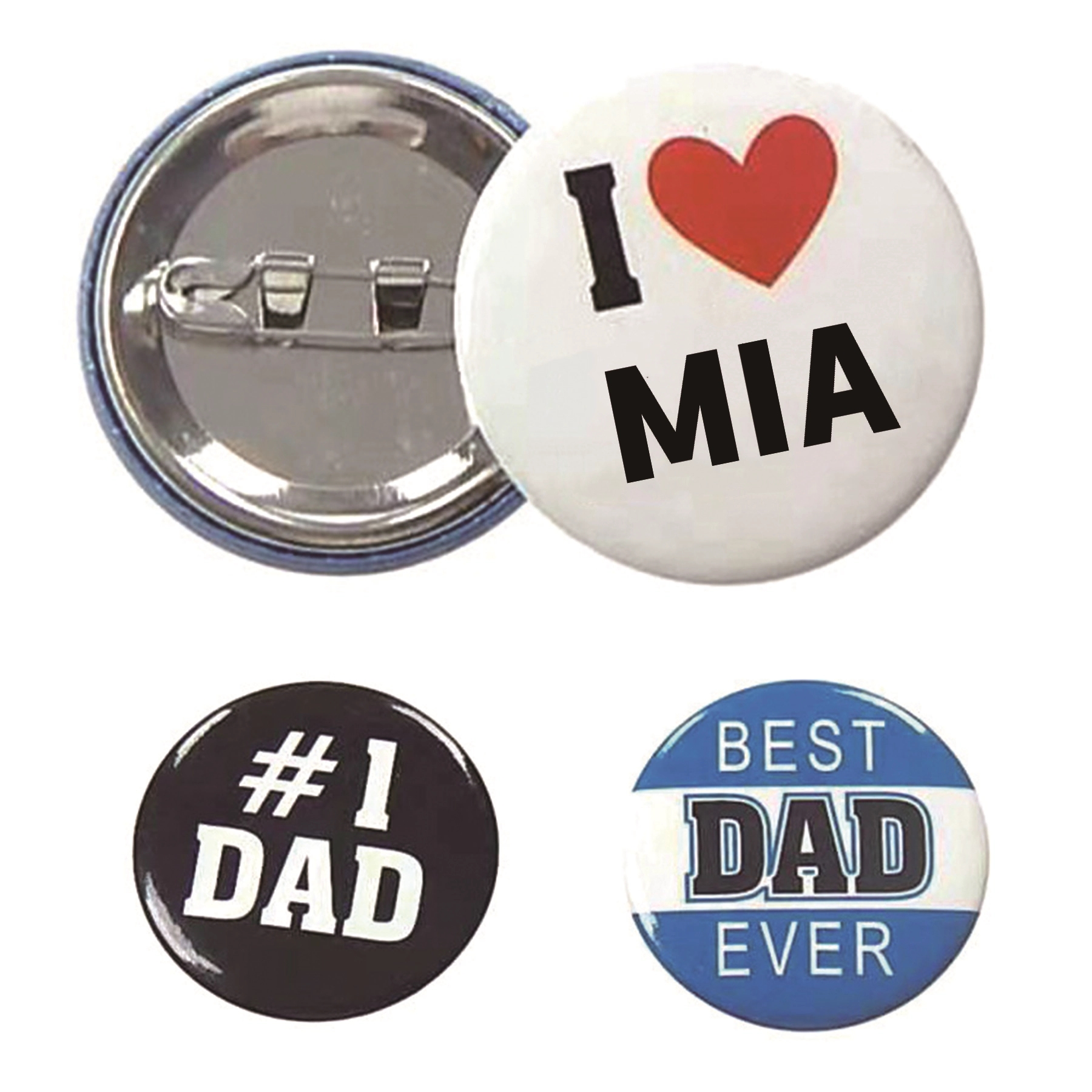 2" Custom Round Tinplate Badge 3