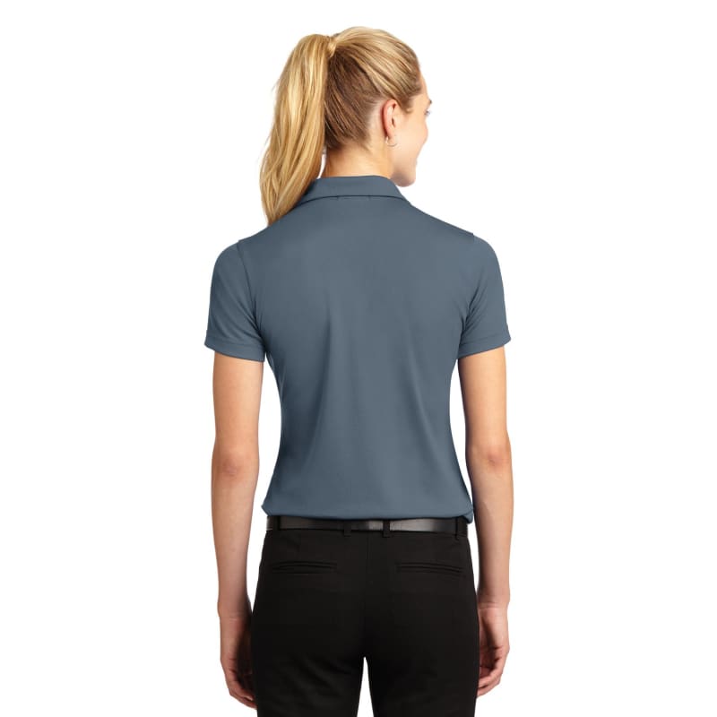 Sport-Tek Women's Dri-Mesh V-Neck Polo. 18