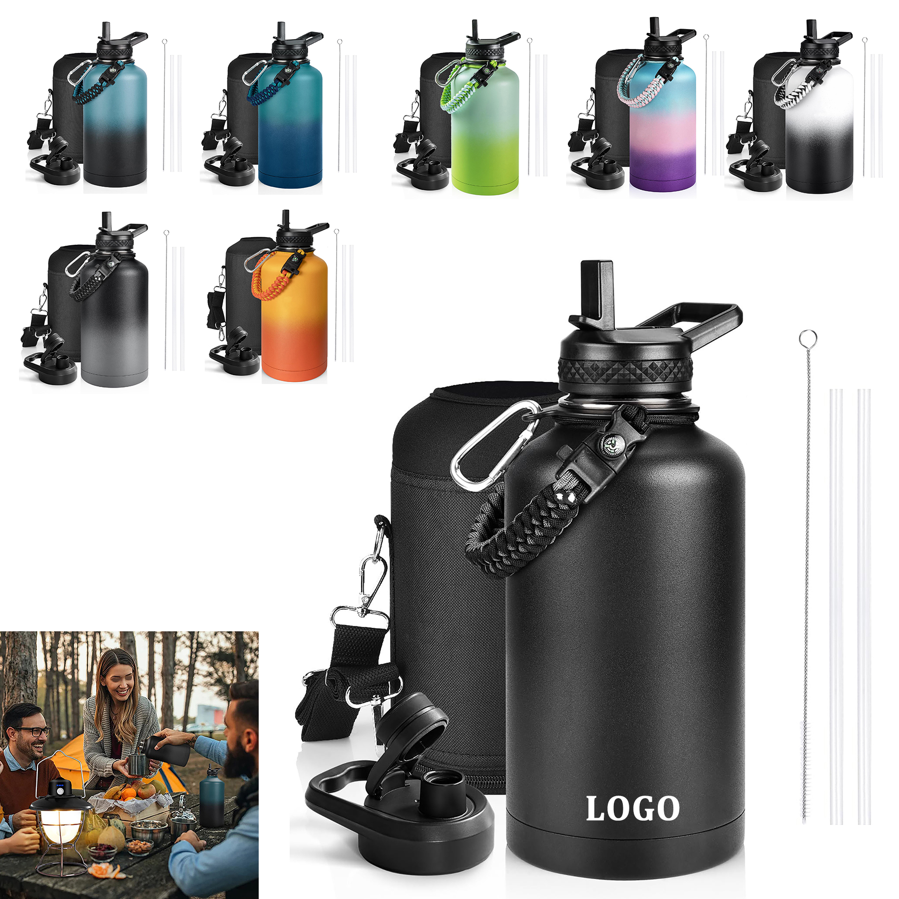 Large capacity water bottle 3