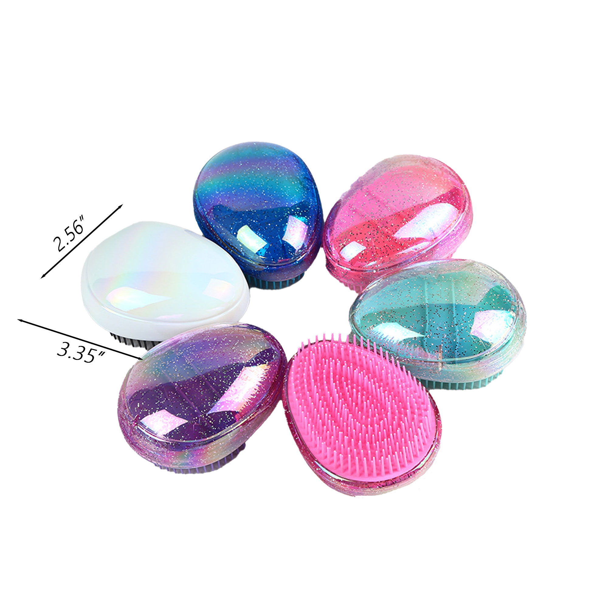 Portable Hair Styling Egg Brush 9