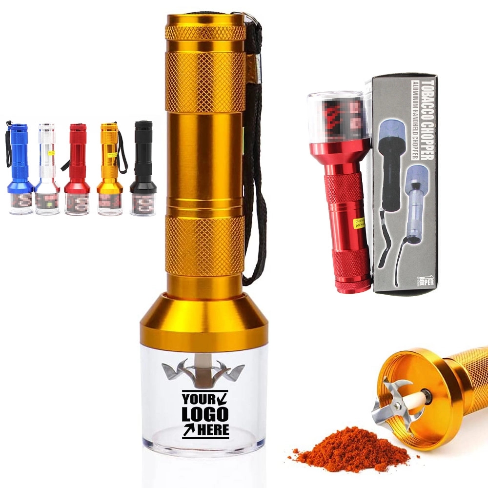 Zinc Alloy Tabacco Electric Metal Herb Crusher Grinder 1