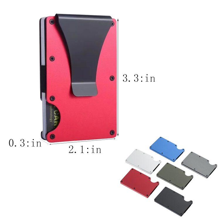 Slim Aluminum RFID Wallet 2