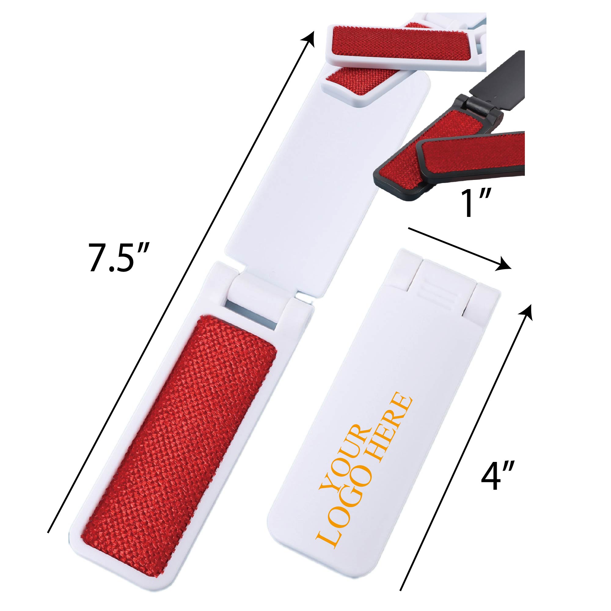 Lint Brush with Fuzzy Cleaner 4