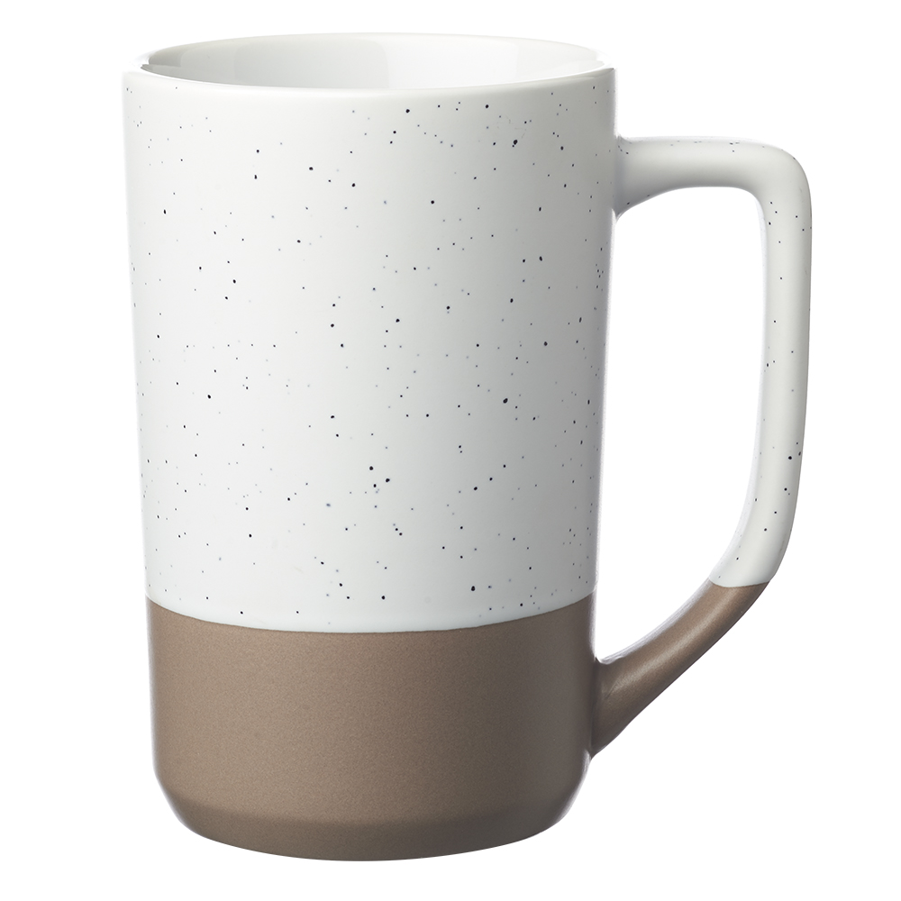 17 oz. Speckle Glazed Two Tone Ceramic Mug 6